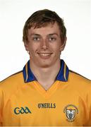 2 May 2014; David McInerney, Clare. Clare Hurling Squad Portraits 2014, Ennis, Co. Clare. Picture credit: Diarmuid Greene / SPORTSFILE