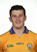 2 May 2014; Nicky O'Connell, Clare. Clare Hurling Squad Portraits 2014, Ennis, Co. Clare. Picture credit: Diarmuid Greene / SPORTSFILE