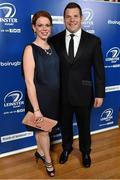 3 May 2014; Mike and Kimberley Ross in attendance at the Leinster Rugby Awards Ball. The annual Leinster Rugby Awards Ball took place in the Mansion House, Saturday evening. Risteard Cooper was the Master of Ceremonies on a great night which also acknowledged the outstanding contributions of Leo Cullen and Brian O’Driscoll as they retire at the end of the season. For a full list of award winners and more information log on to www.leinsterrugby.ie. Picture credit: Stephen McCarthy / SPORTSFILE