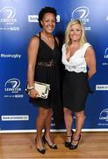 3 May 2014; Sophie Spence and Sharon Lynch in attendance at the Leinster Rugby Awards Ball. The annual Leinster Rugby Awards Ball took place in the Mansion House, Saturday evening where Jack McGrath was awarded the Bank of Ireland Leinster Rugby Players' Player of the Year and Marty Moore was awarded the Best Menswear Young Player of the Year award. Risteard Cooper was the Master of Ceremonies on a great night which also acknowledged the outstanding contributions of Leo Cullen and Brian O’Driscoll as they retire at the end of the season. For a full list of award winners and more information log on to www.leinsterrugby.ie. Picture credit: Stephen McCarthy / SPORTSFILE