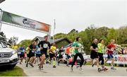 4 May 2014; A general view of the start of the Wings for Life World Run in Killarney National Park. Participants in Killarney joined thousands more in 31 other countries at exactly the same time in the unique running race, all in aid of spinal cord injury research. Killarney, Co. Kerry. Picture credit: Ramsey Cardy / SPORTSFILE