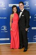 3 May 2014; Darren Hudson and Aoife Curtis at the Leinster Rugby Awards Ball. The annual Leinster Rugby Awards Ball Awards Ball took place in the Mansion House, Saturday evening where Jack McGrath was awarded the Bank of Ireland Leinster Rugby Players' Player of the Year and Marty Moore was awarded the Best Menswear Young Player of the Year award. Risteard Cooper was the Master of Ceremonies on a great night which also acknowledged the outstanding contributions of Leo Cullen and Brian O’Driscoll as they retire at the end of the season. For a full list of award winners and more information log on to www.leinsterrugby.ie. Picture credit: Stephen McCarthy / SPORTSFILE