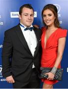 3 May 2014; Cian Healy and Holly Carpenter at the Leinster Rugby Awards Ball. The annual Leinster Rugby Awards Ball Awards Ball took place in the Mansion House, Saturday evening where Jack McGrath was awarded the Bank of Ireland Leinster Rugby Players' Player of the Year and Marty Moore was awarded the Best Menswear Young Player of the Year award. Risteard Cooper was the Master of Ceremonies on a great night which also acknowledged the outstanding contributions of Leo Cullen and Brian O’Driscoll as they retire at the end of the season. For a full list of award winners and more information log on to www.leinsterrugby.ie. Picture credit: Stephen McCarthy / SPORTSFILE