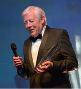 3 May 2014; Kevin Flynn, who was inducted into the Guinness Hall of Fame, at the Leinster Rugby Awards Ball. The annual Leinster Rugby Awards Ball Awards Ball took place in the Mansion House, Saturday evening where Jack McGrath was awarded the Bank of Ireland Leinster Rugby Players' Player of the Year and Marty Moore was awarded the Best Menswear Young Player of the Year award. Risteard Cooper was the Master of Ceremonies on a great night which also acknowledged the outstanding contributions of Leo Cullen and Brian O’Driscoll as they retire at the end of the season. For a full list of award winners and more information log on to www.leinsterrugby.ie. Picture credit: Stephen McCarthy / SPORTSFILE