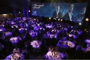 3 May 2014;  A general view during the Leinster Rugby Awards Ball. The annual Leinster Rugby Awards Ball Awards Ball took place in the Mansion House, Saturday evening where Jack McGrath was awarded the Bank of Ireland Leinster Rugby Players' Player of the Year and Marty Moore was awarded the Best Menswear Young Player of the Year award. Risteard Cooper was the Master of Ceremonies on a great night which also acknowledged the outstanding contributions of Leo Cullen and Brian O’Driscoll as they retire at the end of the season. For a full list of award winners and more information log on to www.leinsterrugby.ie. Picture credit: Stephen McCarthy / SPORTSFILE