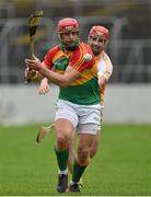 4 May 2014; Shane Kavanagh, Carlow, in action against Simon McCrory, Antrim. GAA All-Ireland Senior Hurling Championship Qualifier Group - Round 2, Carlow v Antrim, Dr. Cullen Park, Carlow. Picture credit: Barry Cregg / SPORTSFILE