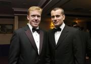26 February 2006; Republic of Ireland manager Steve Staunton with Shay Given before the 16th eircom / FAI International Soccer Awards. Citywest Hotel, Dublin. Picture credit: David Maher / SPORTSFILE