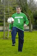 28 February 2006; Ex Republic of Ireland International Ray Houghton whose goal against Italy in USA ’94 was selected as the best Irish World Cup moment in a poll undertaken by Carlsberg, Official Beer to the Irish team. Montrose Hotel, Dublin. Picture credit: Brendan Moran / SPORTSFILE