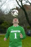 28 February 2006; Ex Republic of Ireland International Ray Houghton whose goal against Italy in USA ’94 was selected as the best Irish World Cup moment in a poll undertaken by Carlsberg, Official Beer to the Irish team. Montrose Hotel, Dublin. Picture credit: Brendan Moran / SPORTSFILE