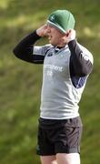 28 February 2006; Paul O'Connell during Ireland rugby squad training. St. Gerard's School, Bray, Co. Wicklow. Picture credit: Brian Lawless / SPORTSFILE