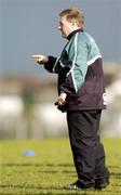 28 February 2006; Eddie O'Sullivan during Ireland rugby squad training. St. Gerard's School, Bray, Co. Wicklow. Picture credit: Brian Lawless / SPORTSFILE
