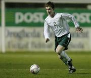 28 February 2006; Kevin Foley, Republic of Ireland U21. U21 International Friendly,  Republic of Ireland U21 v Sweden U21, United park, Drogheda, Co. Louth. Picture credit: Brian Lawless / SPORTSFILE