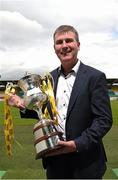 6 May 2014; Dundalk manager Stephen Kenny at Tallaght Stadium in advance of their Setanta Sports Cup Final against Sligo Rovers. Tallaght Stadium, Tallaght, Co. Dublin. Picture credit: Stephen McCarthy / SPORTSFILE