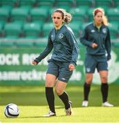 6 May 2014; Republic of Ireland's Dora Gorman during squad training ahead of their FIFA Women's World Cup Qualifier game against Russia on Wednesday. Republic of Ireland Women's Squad Training, Tallaght Stadium, Tallaght, Co. Dublin. Picture credit: Stephen McCarthy / SPORTSFILE