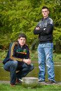 6 May 2014; Senior footballers Conor Gillespie, Meath, and Eoin Doyle, Kildare, in attendance at the launch of the Leinster Senior Championships 2014. Farmleigh House, Dublin. Picture credit: Barry Cregg / SPORTSFILE