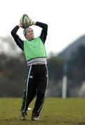 7 March 2006; Denis Hickie in action during Ireland rugby squad training. St. Gerard's School, Bray, Co. Wicklow. Picture credit: Brendan Moran / SPORTSFILE