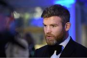 7 May 2014; Leinster and Ireland's Gordon D'Arcy in attendance at the Hibernia College IRUPA Rugby Player Awards 2014. Burlington Hotel, Dublin. Picture credit: Brendan Moran / SPORTSFILE