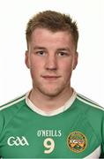 7 May 2014; Luke Kelly, Offaly. Offaly Football Squad Portraits 2014, O'Connor Park, Tullamore, Co. Offaly. Picture credit: Barry Cregg / SPORTSFILE
