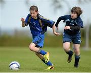 7 May 2014; Action from the Aughawillan NS, Co. Leitrim v   Straide NS, Co. Mayo, in the boys section A. Aviva Health FAI Primary School 5’s, Connacht Finals, Shiven Rovers FC, Newbridge, Galway. Picture credit: Oliver McVeigh / SPORTSFILE