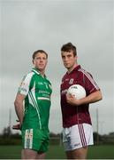 8 May 2014; In attendance at the launch of the 2014 Connacht GAA Football Championship are Mark Gottche, London, left, and Paul Conroy, Galway. Connacht GAA Centre, Bekan, Claremorris, Co. Mayo. Picture credit: Diarmuid Greene / SPORTSFILE
