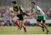 29 May 2016; Conor Loftus of Mayo in action against Danny Ryan of London during the Connacht GAA Football Senior Championship quarter-final between London and Mayo in Páirc Smárgaid, Ruislip, London, England. Photo by Seb Daly/Sportsfile