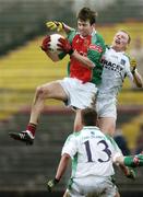 12 March 2006; Ronan McGarrity, Mayo, in action against Liam McBarron, Fermanagh. Allianz National Football League, Division 1A, Round 4, Mayo v Fermanagh, McHale Park, Castlebar, Co. Mayo. Picture credit: David Maher / SPORTSFILE