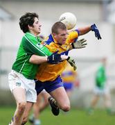 12 March 2006; Padraig Browne, Limerick, in action against Ger Quinlan, Clare. Allianz National Football League, Division 2A, Round 4, Limerick v Clare, Gaelic Grounds, Limerick. Picture credit: Kieran Clancy / SPORTSFILE