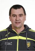 10 May 2014; Sean Dunnion,  Donegal GAA chairman. Donegal Football Squad Portraits 2014, Ballybofey, Co. Donegal. Picture credit: Oliver McVeigh / SPORTSFILE