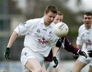 12 March 2006; Karl Ennis, Kildare, in action against Michael Comer, Galway. Allianz National Football League, Division 1B, Round 4, Kildare v Galway, St. Conleth's Park, Newbridge, Co. Kildare. Picture credit: Pat Murphy / SPORTSFILE
