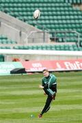17 March 2006; Ireland's out-half Ronan O'Gara practices his kicking. Ireland kicking practice, Twickenham, England. Picture credit: Gerry McManus / SPORTSFILE