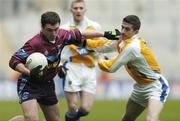 17 March 2006; Alan Kerins, Salthill / Knocknacarra, in action against Sean Kelly, St Gall's. AIB All-Ireland Club Senior Football Championship Final, St. Gall's v Salthill / Knocknacarra, Croke Park, Dublin. Picture credit: Damien Eagers / SPORTSFILE