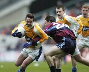17 March 2006; Garry McGirr, St. Gall's, in action against Aonghus Callannan, Salthill / Knocknacarra. AIB All-Ireland Club Senior Football Championship Final, St. Gall's v Salthill / Knocknacarra, Croke Park, Dublin. Picture credit: Damien Eagers / SPORTSFILE