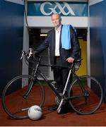 12 May 2014; Pictured at launch of The John Kelly ‘Road to Croker’ Charity Cycle with Nurney GAA and the Irish Kidney Association is Dr David Hickey, team doctor for the Dublin Senior football team and Director of the National Kidney and Pancreas Transplant Programme. Nurney GAA Club, Co. Kildare, in conjunction with The Irish Kidney Association has organised The John Kelly ‘Road to Croker' Charity Cycle with the event taking place on Sunday June 22nd. The 65 km cycle from Nurney to GAA Headquarters commemorates John Kelly one of the club’s outstanding members who passed away last August. All cycling enthusiasts are welcome to take part and the 'Club Challenge' section allows participants to not only support this worthy cause but also raise sponsorship for your club/organisation. To register or for further details contact Pauline on 086 6633402 or email roadtocroker2014@gmail.com. Croke Park, Dublin. Picture credit: Piaras Ó Mídheach / SPORTSFILE