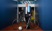 12 May 2014; Pictured at launch of The John Kelly ‘Road to Croker’ Charity Cycle with Nurney GAA and the Irish Kidney Association is Dr David Hickey, team doctor for the Dublin Senior football team and Director of the National Kidney and Pancreas Transplant Programme. Nurney GAA Club, Co. Kildare, in conjunction with The Irish Kidney Association has organised The John Kelly ‘Road to Croker' Charity Cycle with the event taking place on Sunday June 22nd. The 65 km cycle from Nurney to GAA Headquarters commemorates John Kelly one of the club’s outstanding members who passed away last August. All cycling enthusiasts are welcome to take part and the 'Club Challenge' section allows participants to not only support this worthy cause but also raise sponsorship for your club/organisation. To register or for further details contact Pauline on 086 6633402 or email roadtocroker2014@gmail.com. Croke Park, Dublin. Picture credit: Piaras Ó Mídheach / SPORTSFILE