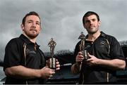 13 May 2014; The GAA/GPA All-Stars sponsored by Opel are delighted to announce Mark Lynch, right, Derry, and Richie Hogan, Kilkenny, as the Players of the Month for April in football and hurling respectively. Croke Park, Dublin. Picture credit: David Maher / SPORTSFILE