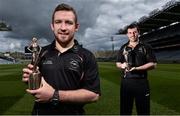 13 May 2014; The GAA/GPA All-Stars sponsored by Opel are delighted to announce Richie Hogan, left, Kilkenny and Mark Lynch, Derry, as the Players of the Month for April in football and hurling respectively. Croke Park, Dublin. Picture credit: David Maher / SPORTSFILE
