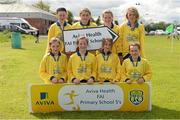 13 May 2014; St. Mary's National School, Thomastown, Co. Kilkenny. Aviva Health FAI Primary School 5’s Leinster Finals, MDL Grounds, Navan, Co. Meath. Photo by Sportsfile