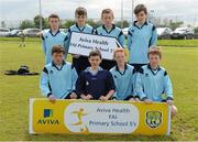 13 May 2014; Our Lady of Good Counsel National School, Johnstown, Dun Laoghaire. Aviva Health FAI Primary School 5’s Leinster Finals, MDL Grounds, Navan, Co. Meath. Photo by Sportsfile