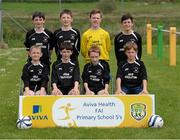 13 May 2014; Scoil Cholmcille NS, Cill Mhic nEanian, Co. Donegal. Aviva Health FAI Primary School 5’s Ulster Finals, Ballyare, Donegal League HQ, Letterkenny, Co. Donegal. Picture credit: Oliver McVeigh / SPORTSFILE