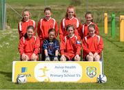 13 May 2014; Scoil Iosagain NS, Buncrana, Innisowen, Co. Donegal. Aviva Health FAI Primary School 5’s Ulster Finals, Ballyare, Donegal League HQ, Letterkenny, Co. Donegal. Picture credit: Oliver McVeigh / SPORTSFILE
