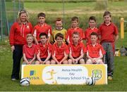 13 May 2014; Scoil Iosagain NS, Buncrana, Innisowen, Co. Donegal. Aviva Health FAI Primary School 5’s Ulster Finals, Ballyare, Donegal League HQ, Letterkenny, Co. Donegal. Picture credit: Oliver McVeigh / SPORTSFILE