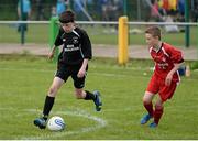 13 May 2014; Action from the Scoil Cholmcille NS, Cill Mhic nEanian, Co. Donegal v St Mura’s NS, Burnfoot, Innishowen, Co. Donegal, game in the boys section. Aviva Health FAI Primary School 5’s Ulster Finals, Ballyare, Donegal League HQ, Letterkenny, Co. Donegal. Picture credit: Oliver McVeigh / SPORTSFILE