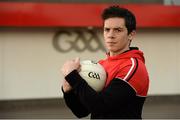 15 May 2014; Derry's  Mark Lynch during a press event ahead of their side's Ulster GAA Football Senior Championship Quarter-Final against Down on Sunday the 25th of May. Derry Football Press Event, Owenbeg Derry GAA Centre, Derry. Picture credit: Oliver McVeigh / SPORTSFILE