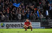 16 May 2014; Munster's Damien Varley reacts after defeat to Glasgow Warriors. Celtic League 2013/14 Play-off, Glasgow Warriors v Munster, Scotstoun Stadium, Glasgow, Scotland. Picture credit: Diarmuid Greene / SPORTSFILE
