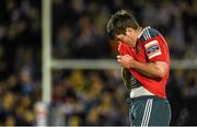 16 May 2014; Munster's Donncha O'Callaghan after defeat to Glasgow Warriors. Celtic League 2013/14 Play-off, Glasgow Warriors v Munster, Scotstoun Stadium, Glasgow, Scotland. Picture credit: Diarmuid Greene / SPORTSFILE