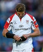 17 May 2014; Ulster captain Johann Muller following his side's defeat. Celtic League 2013/14 Play-off, Leinster v Ulster, RDS, Ballsbridge, Dublin. Picture credit: Stephen McCarthy / SPORTSFILE