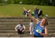 29 May 2016; Clare Fitzgerald of Tralee Harriers AC during the Women's Shot Put during the GloHealth National Championships AAI Games and Combined Events in Morton Stadium, Santry, Co. Dublin.  Photo by Piaras Ó Mídheach/Sportsfile