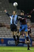 24 March 2006; Derek Tyrrell, Drogheda United, in action against Ben Whelehan, Dublin City. eircom League, Premier Division, Dublin City v Drogheda United, Dalymount Park, Dublin. Picture credit: Brian Lawless / SPORTSFILE