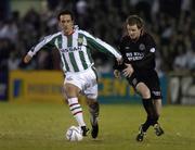 24 March 2006; Neale Fenn, Cork City, in action against Mark O'Brien, Bohemians. eircom League, Premier Division, Cork City v Bohemians, Turners Cross, Cork. Picture credit: Brendan Moran / SPORTSFILE