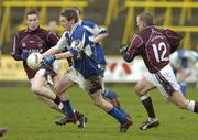 25 March 2006; Craig Rogers, Laois, in action against Graham Dillon,12, Westmeath. Leinster U21 Football Championship Semi-Final, Laois v Westmeath, O'Moore Park, Portlaoise, Co. Laois. Picture credit: Matt Browne / SPORTSFILE